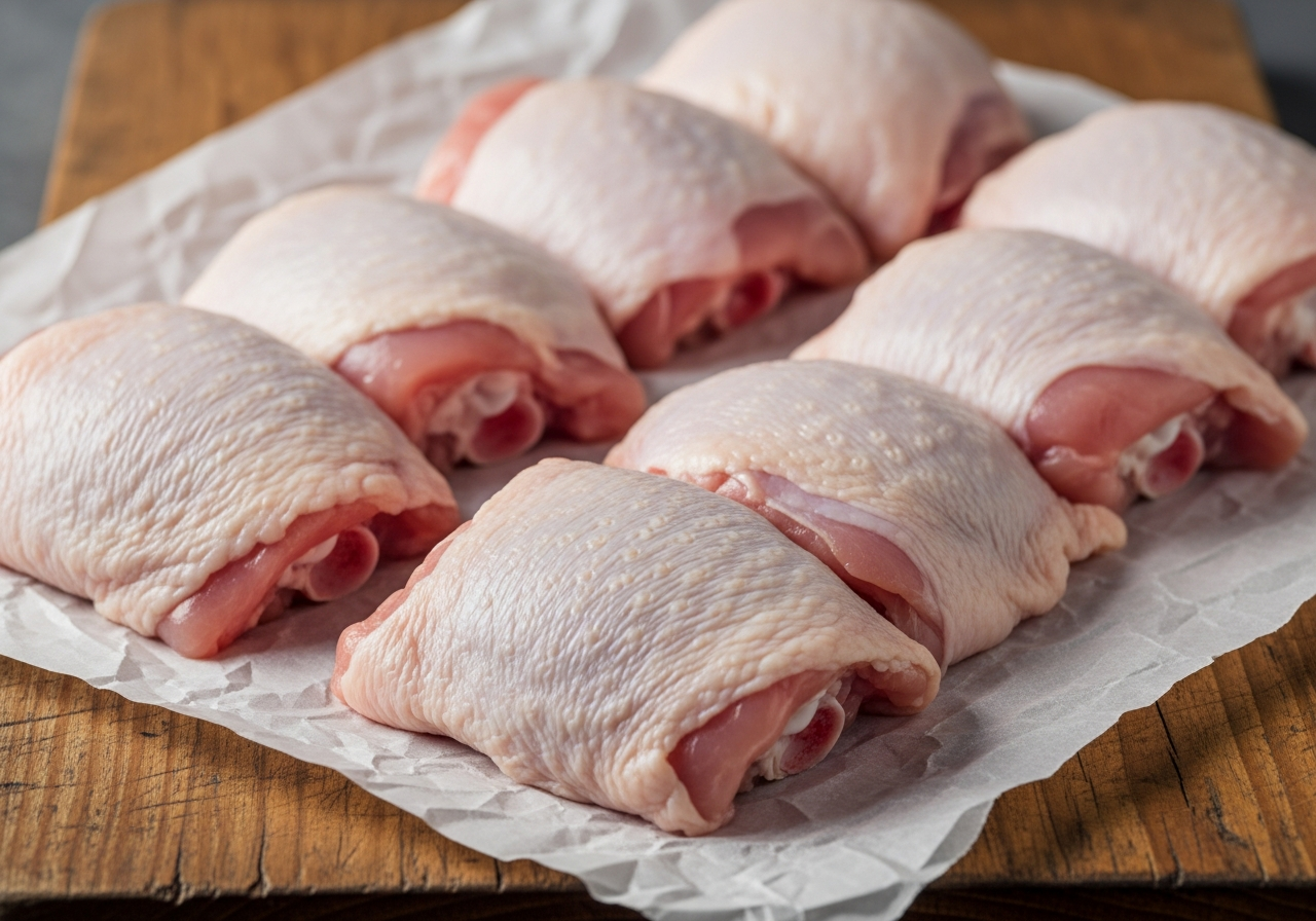 Chicken Thigh Skin On
